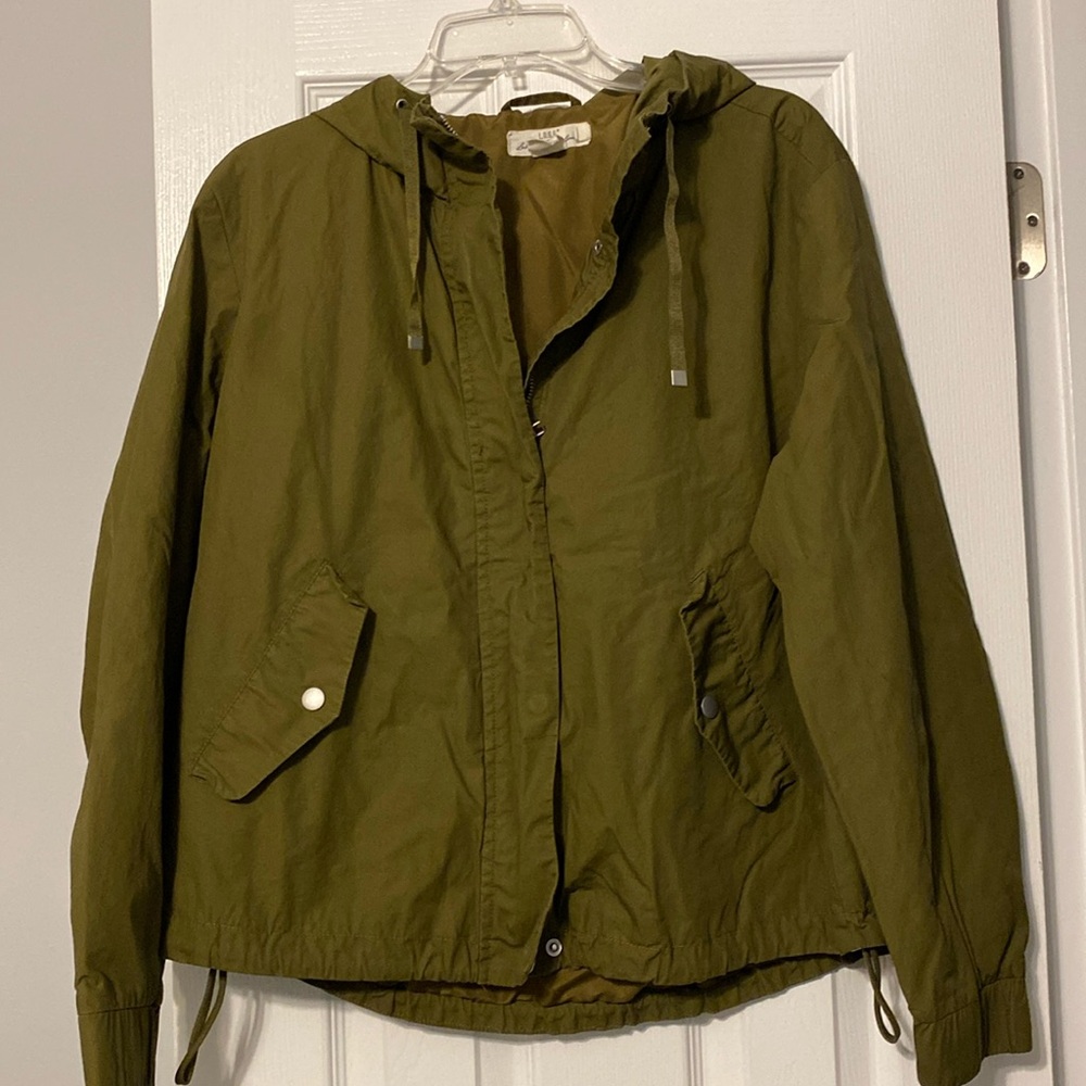 H.M light weight hooded jacket